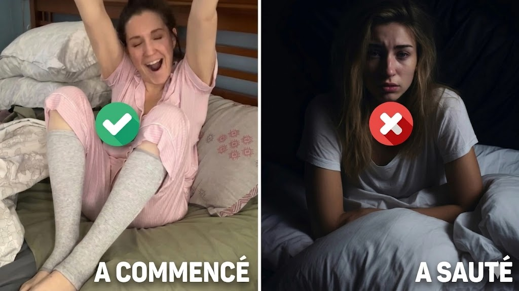 Comparatif : Commencé vs Non commencé